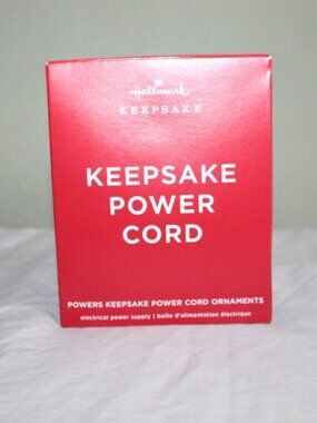 NWT Hallmark Ornament Keepsake Power Cord